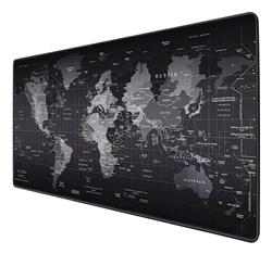 MOUSE PAD 30X80 CM 3 MM MAPA MUNDIAL EXTRA GRANDE