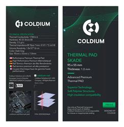 PAD TERMICO 95X55MM 1MM SKADE COLDIUM