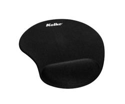 MOUSE PAD APOYA MUÑECA KED-149 NEGRO KOLKE