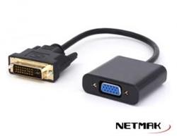 ADAPTADOR ACTIVO DVI-D 24+1 M A VGA H NM-C95 NETMAK