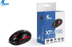 MOUSE USB XTM-195 1000DPI XTECH