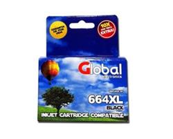 CARTUCHO HP 664 XL NEGRO NEW CHIP GLOBAL